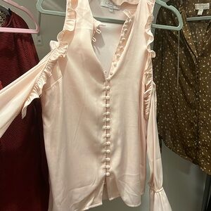 Blush blouse